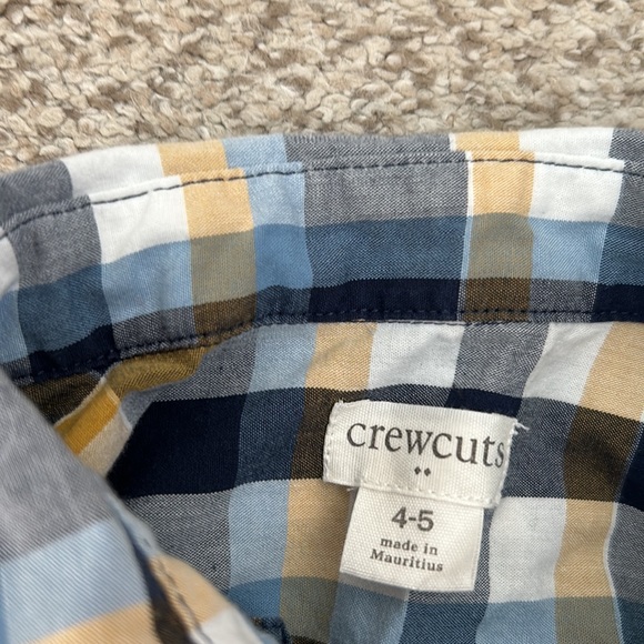J. Crew Crewcuts Plaid Shirt, 4-5T - Picture 4 of 8